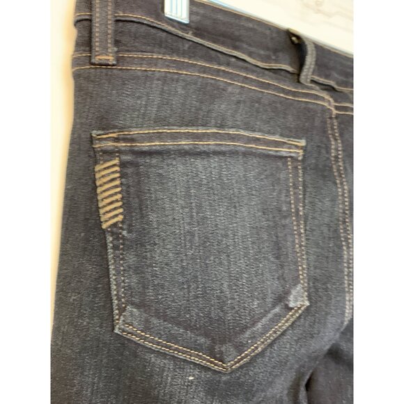 NWT Paige Hoxton Ultra Skinny Jeans Size 26 Dark Blue Denim Womens RN10515 - Picture 9 of 11